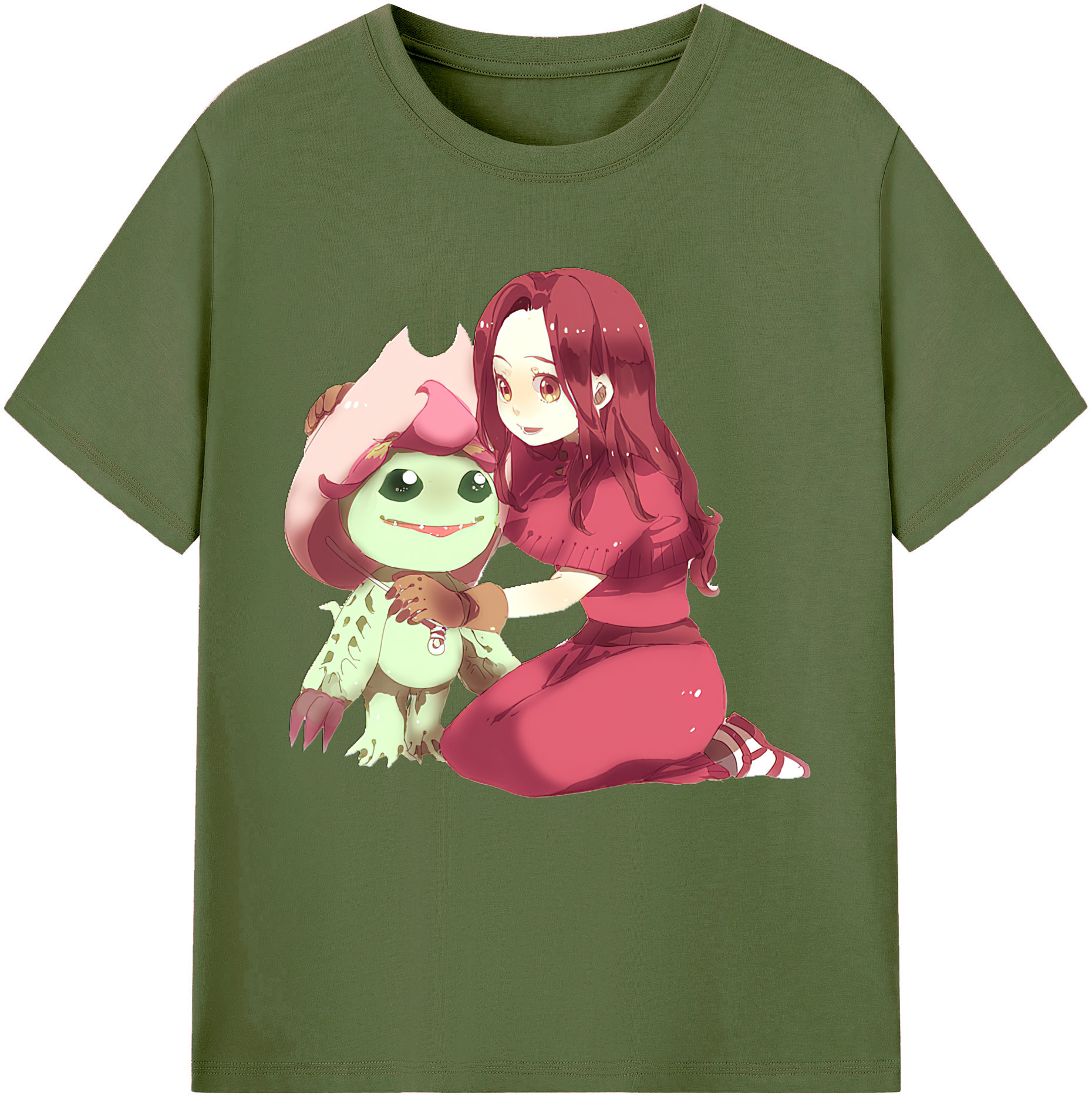 （画像用） Digimon デジタルモンスター/デジモン 綿100％半袖Tシャツ（フロントプリント）